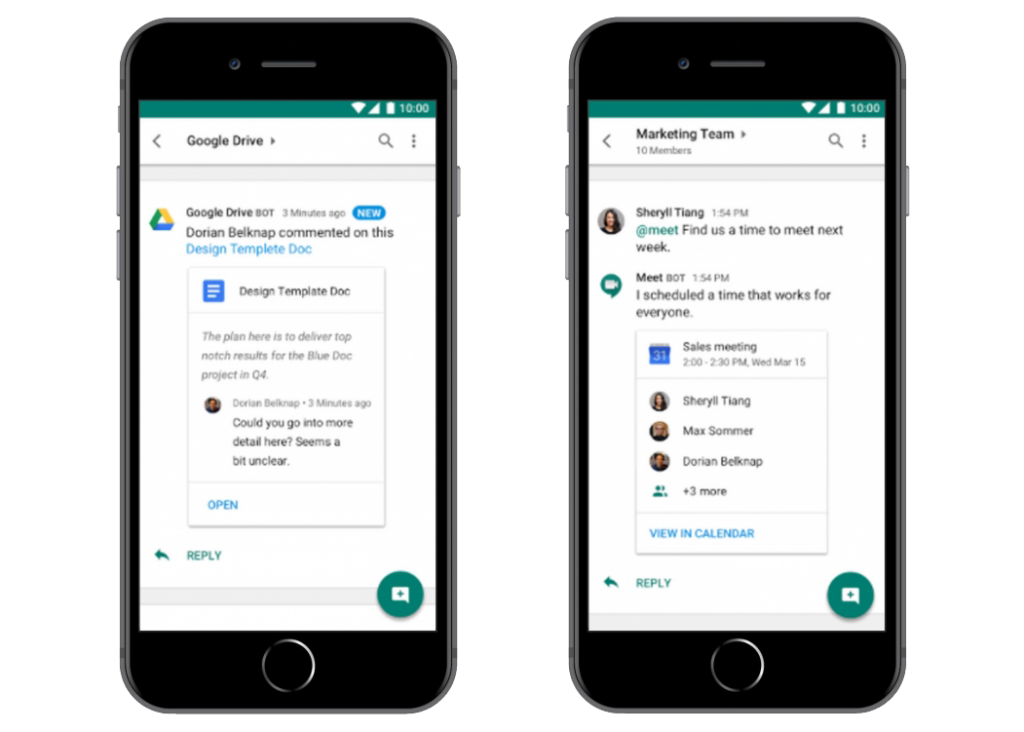 Presis G Suite Google Hangouts Chat - Google Hangout wordt vervangen
