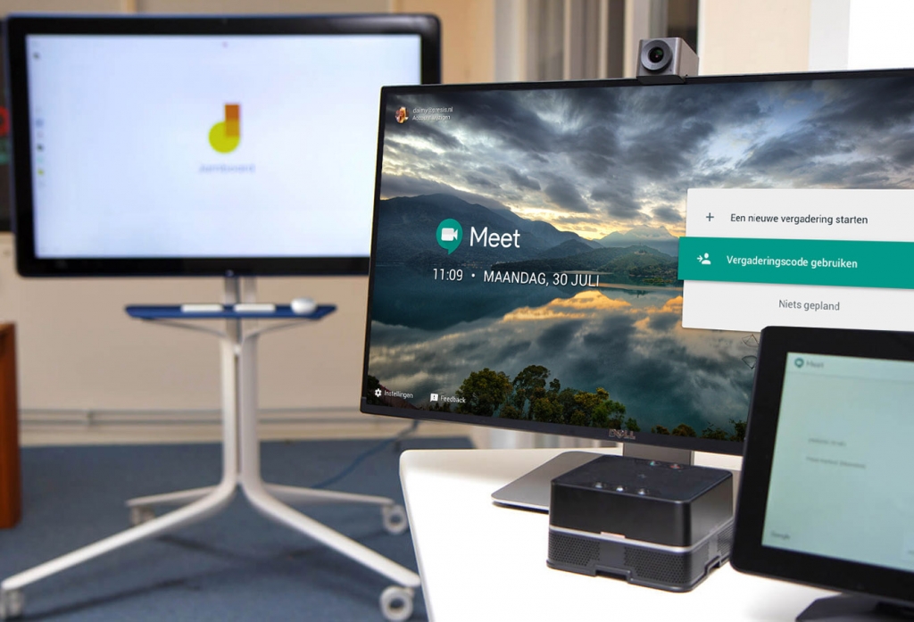 Presis - G Suite - Google Hangout wordt vervangen - Hangouts Meet Hardware Kit