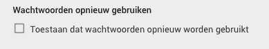 Presis - G Suite - Wachtwoord opnieuw gebruiken 2 - wachtwoorden