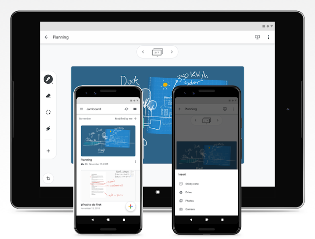 Presis G Suite - Verbeteringen Jamboard apps Android en iOS - afbeelding 1