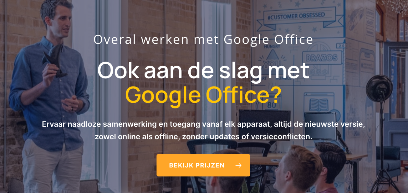 Google Office header