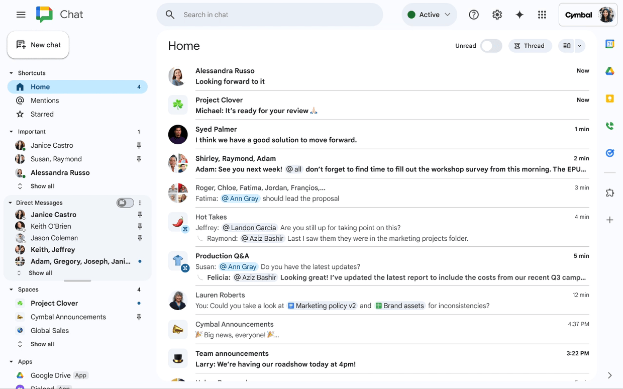 Presis - Overzichtelijk werken in Google Chat 3