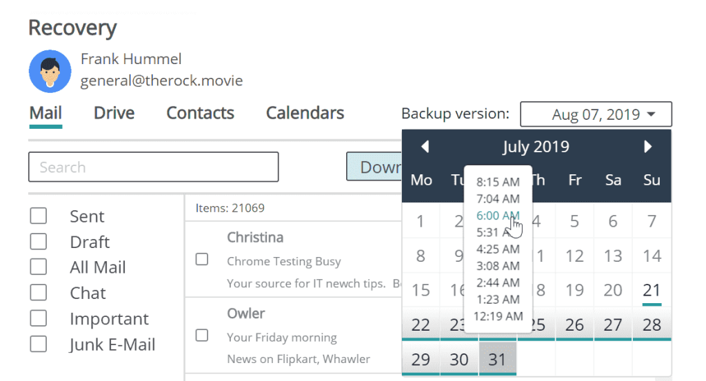 Presis afi-backup-complete-google-workspace