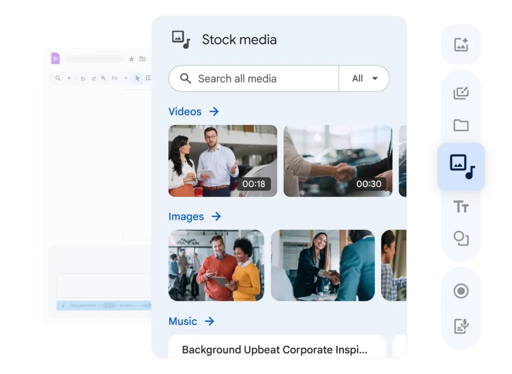Presis - Google Vids scenes verrijken