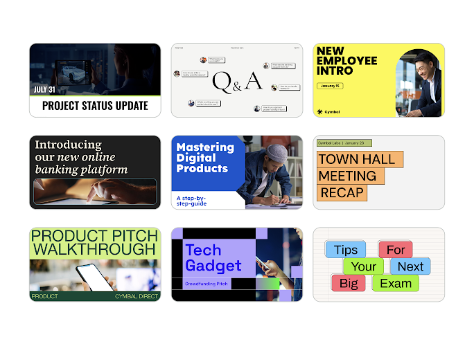 Presis - Google Vids templates